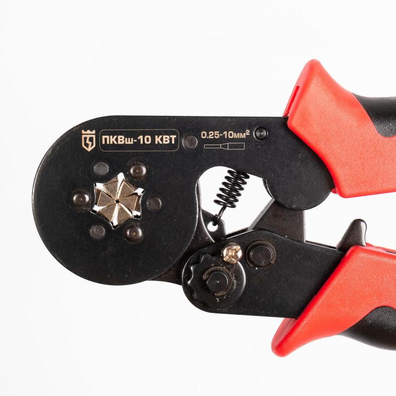 Кримпер КВТ для опрессовки втулочных наконечников 77669