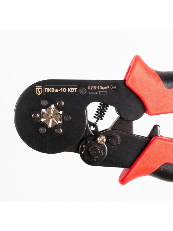 Кримпер КВТ для опрессовки втулочных наконечников 77669