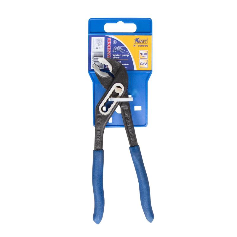 Клещи переставные 180мм KRAFT KT 700950