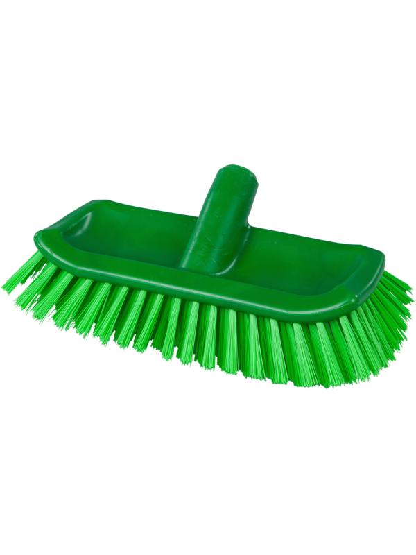 Щетка скраб д/плинтусов разноуровневая FBK, 285х130мм зеленая 20155-5