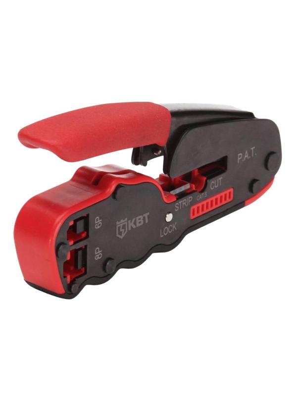 Пресс-клещи для RJ разъемов JT-04 КВТ