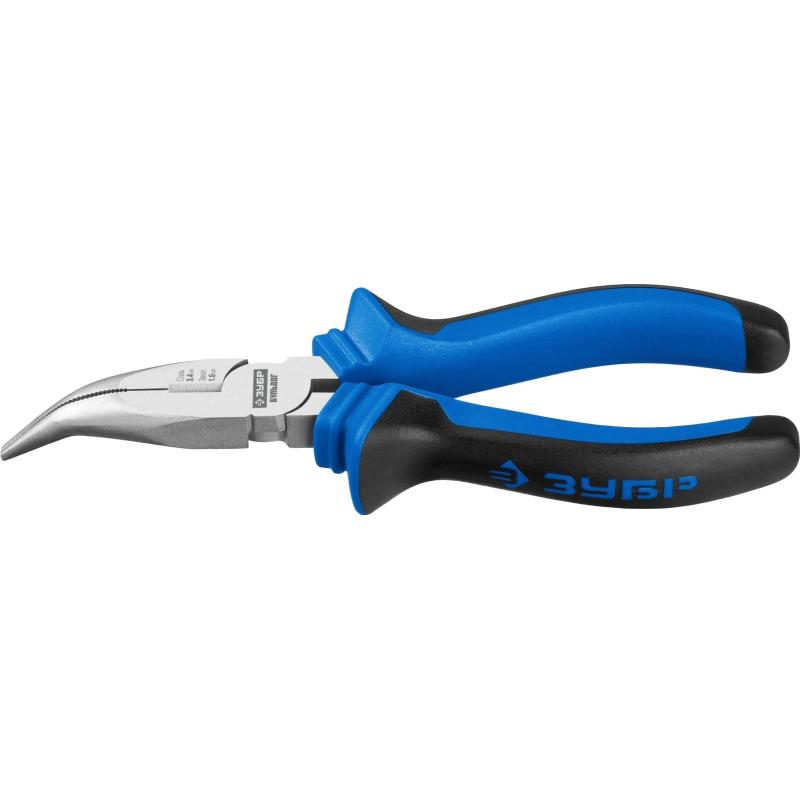 Тонкогубцы изогнутые ЗУБР ПРОФЕССИОНАЛ, 160 мм 2201-4-16-2