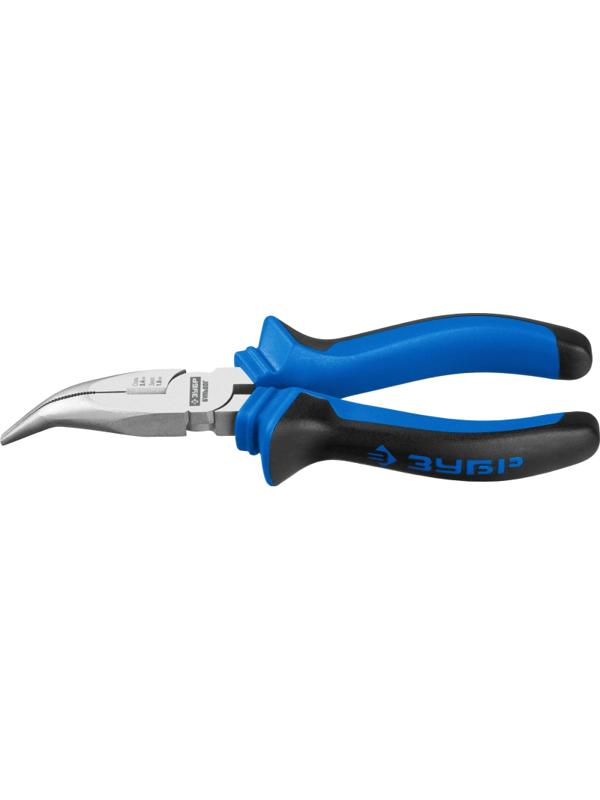 Тонкогубцы изогнутые ЗУБР ПРОФЕССИОНАЛ, 160 мм 2201-4-16-2