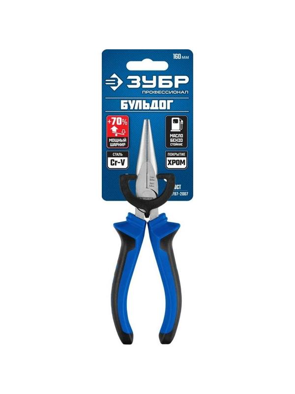 Тонкогубцы ЗУБР ПРОФЕССИОНАЛ, 160 мм 2201-3-16