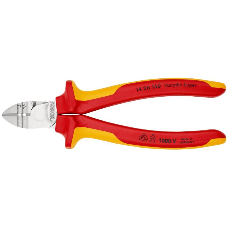 Бокорезы VDE L-160 мм KNIPEX KN-1426160