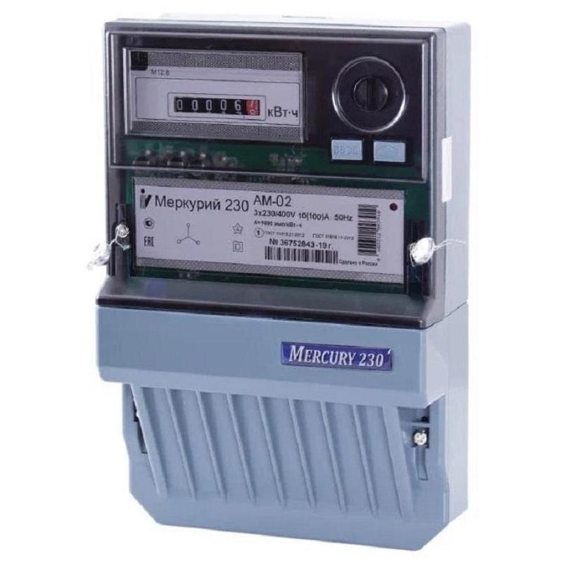 Счетчик Инкотекс Меркурий 230 AM-02 3ф 10-100А 1 тариф (34804)