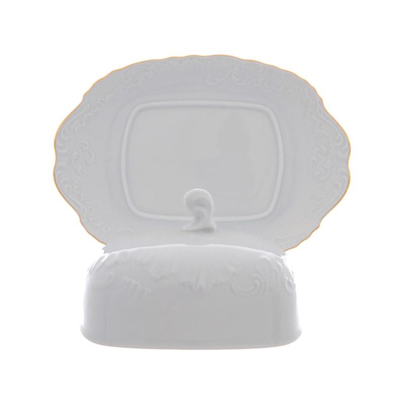 Масленка Repast Rococo с золот.полос