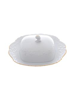 Масленка Repast Rococo с золот.полос