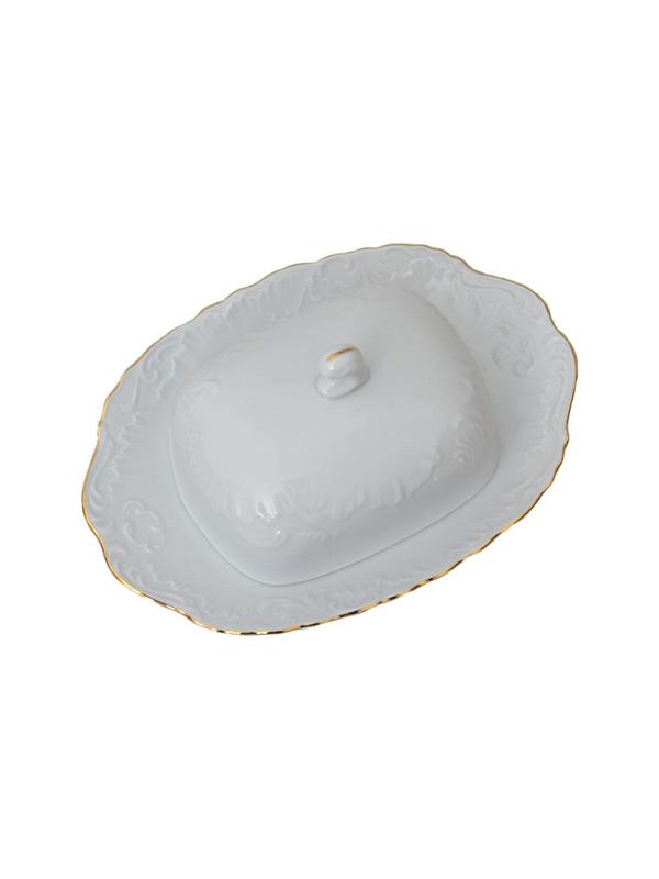 Масленка Repast Rococo с золот.полос
