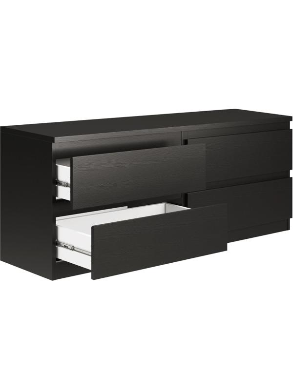 Тумба ШС_Кастор 4 ящика Дуб Венге