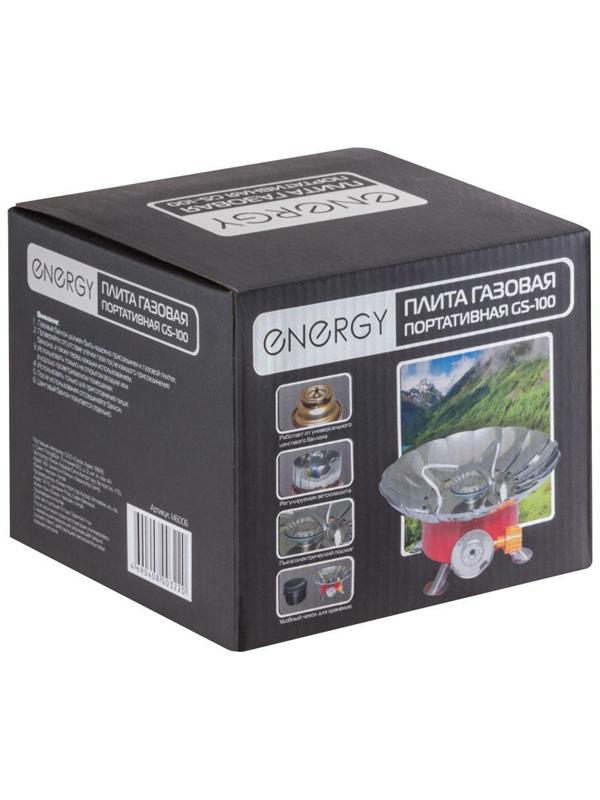 Плита газовая портативная ENERGY GS-100 (чехол+коробка), 146006