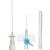 Катетер периферический с доп.портом 22G, Polyflon, 100 шт/уп
