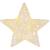 Фигура Светящаяся Звезда, цвет золото, свет теплый 49792