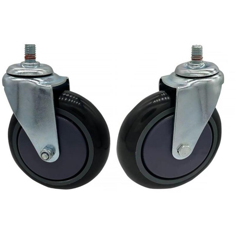 Колесо для покупательской тележки SM_125PU КБГПОП упаковка 4 шт