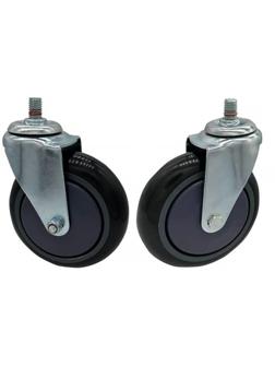 Колесо для покупательской тележки SM_125PU КБГПОП упаковка 4 шт