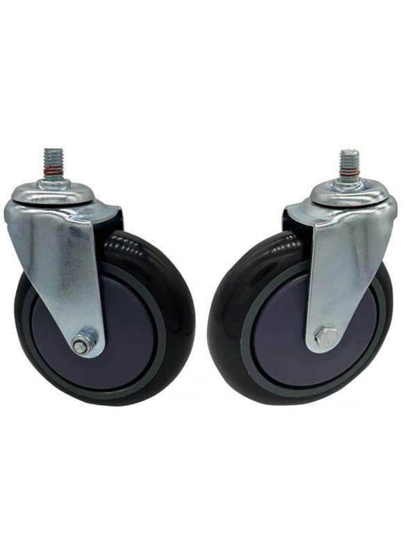 Колесо для покупательской тележки SM_125PU КБГПОП упаковка 4 шт