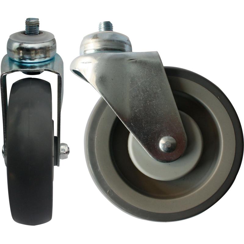 Колесо для покупательской тележки SM_125TPR КБГРЗП упаковка 4 шт