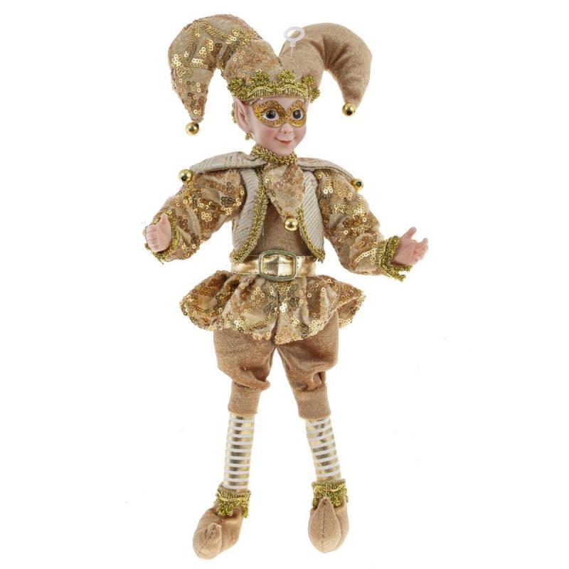 Игрушка набивная Клоун, L12 W7 H30 см, 2в. 791554