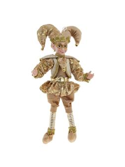 Игрушка набивная Клоун, L12 W7 H30 см, 2в. 791554