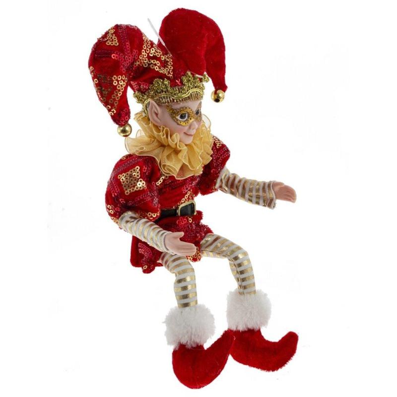 Игрушка набивная Клоун, L12 W7 H30 см, 2в. 791556