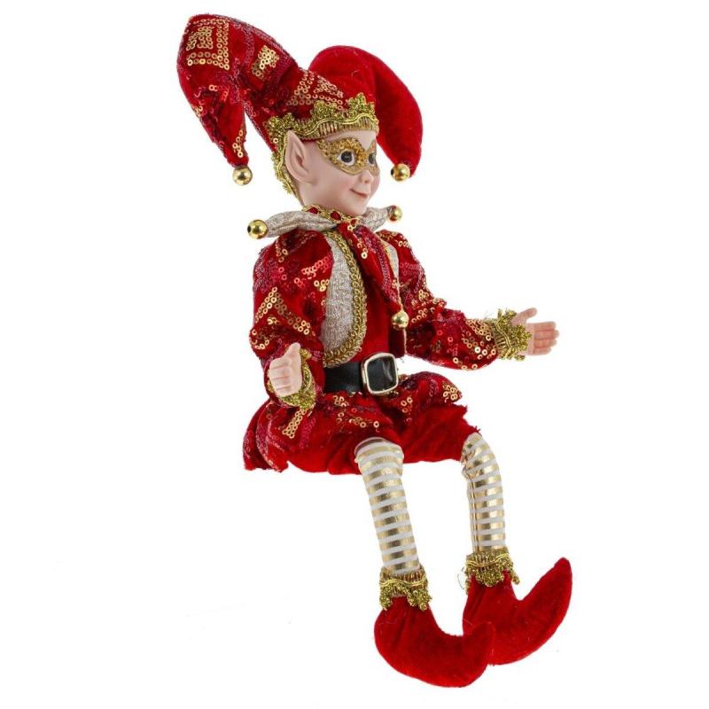 Игрушка набивная Клоун, L12 W7 H30 см, 2в. 791556