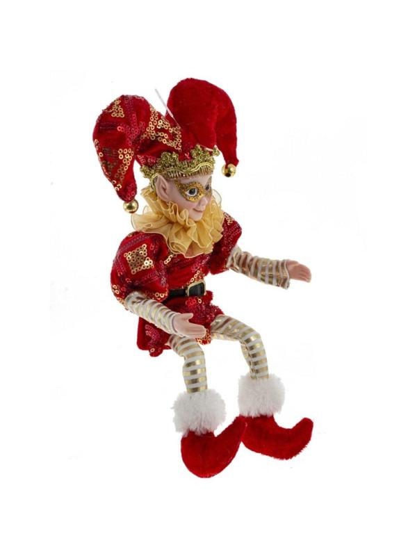 Игрушка набивная Клоун, L12 W7 H30 см, 2в. 791556
