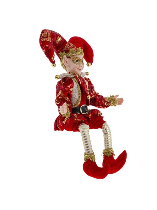 Игрушка набивная Клоун, L12 W7 H30 см, 2в. 791556