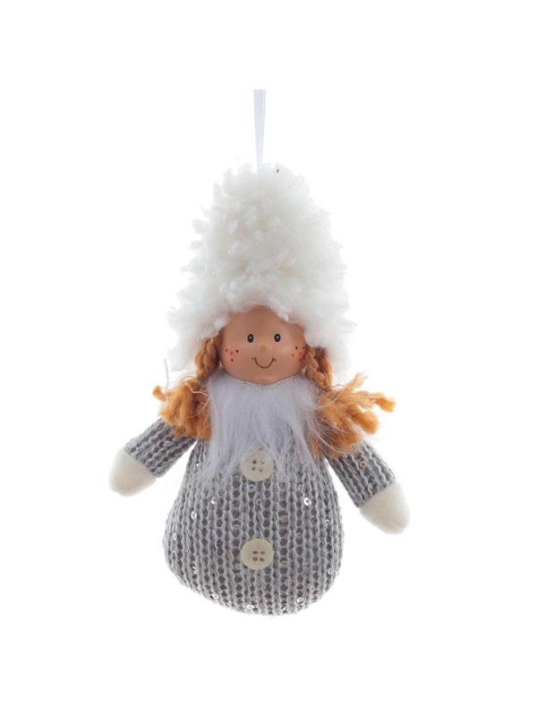 Игрушка набивная Девочка, L8 W4 H16 см, 2в. 763915