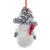 Украшение новогоднее Снеговик, L9 W6 H17 см, 2в. 763884