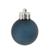 Украшение новогоднее Шар, наб 25 шт, 3 см, синий L8 W8 H13 см 753570