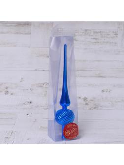 Верхушка Наконечник Классика полосы 25 см синий  6537061