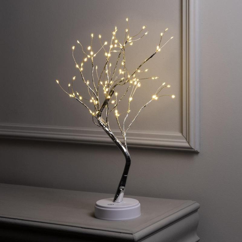 Фигура световая куст Ива 45 см,108LED, ААх3 ,USB,теп бел 7943797