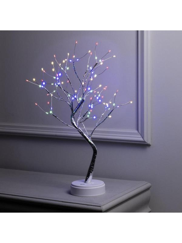Фигура световая куст Ива 45 см,108LED, ААх3 ,USB,мульт 7943798