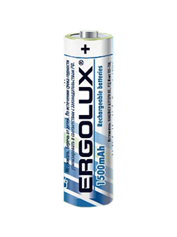 Аккумулятор Ergolux AA-1500mAh Ni-Mh 2шт/бл(NHAA1500BL2,1.2В)(12975)