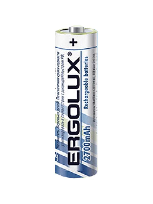 Аккумулятор Ergolux AA-2700mAh Ni-Mh 2шт/бл(NHAA2700BL2,1.2В)(12445)