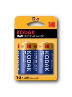 Батарейка Батарейки Kodak MAX LR20-2BL KD-2 (2шт/бл) (CAT30952843 )