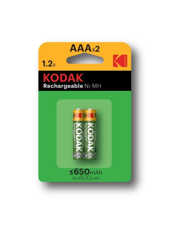 Аккумулятор Kodak HR03-2BL 650mАh K3AHR-2/650mАh (2шт/бл) (30955042)