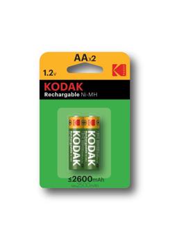 Аккумулятор Kodak HR6-2BL 2600mAh MN1500 (2шт/бл) (30955080-RU1)