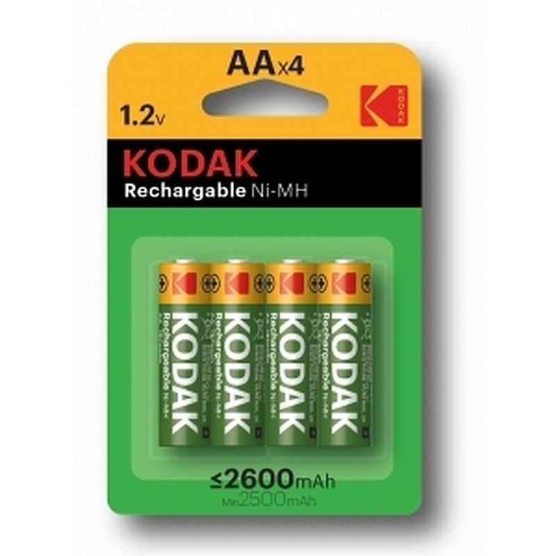 Аккумулятор Kodak HR6-4BL 2600mAh KAAHR-4 (4шт/бл) (30955097)