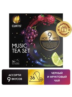 Чай Curtis Music Tea Set пакетированный ассорти 9 вкусовx4шт, 63,2г