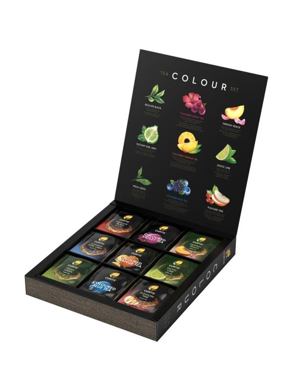 Чай Curtis Colour Tea Set пакетированный ассорти 9 вкусовx6шт, 84,6г