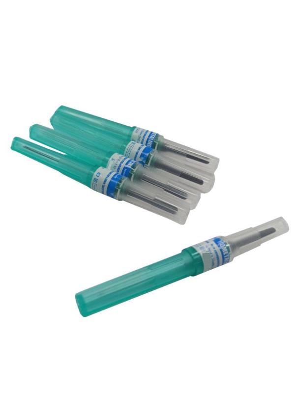 Игла двусторонняя трубч. 21G (0,8х38мм) зеленая YH 100 шт/уп