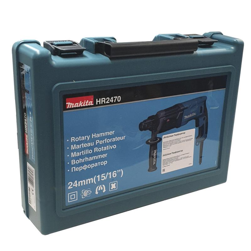 Перфоратор Makita HR2470 SDS+ 780Вт, 3реж, 2.7Дж
