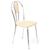 Стул для столовых UP_Венус М каркас хром, к/з бежевый Z21