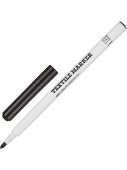 Маркер для ткани KOH-I-NOOR 3203, круглый 2мм, черный 7732033801KS