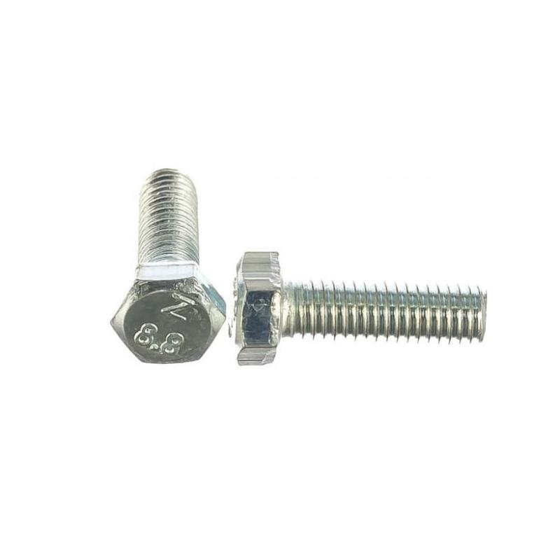 Болт DIN933 8.8 с шестигранной головкой оцинк. М5х16 (100 шт) Tech-K 105196