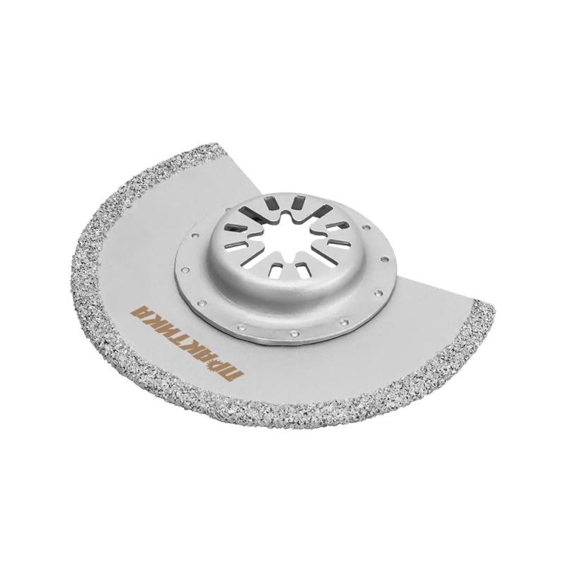 Насадка для МФИ ПРАКТИКА режущая полукруг, HM, по плитке, 88 мм 240-294