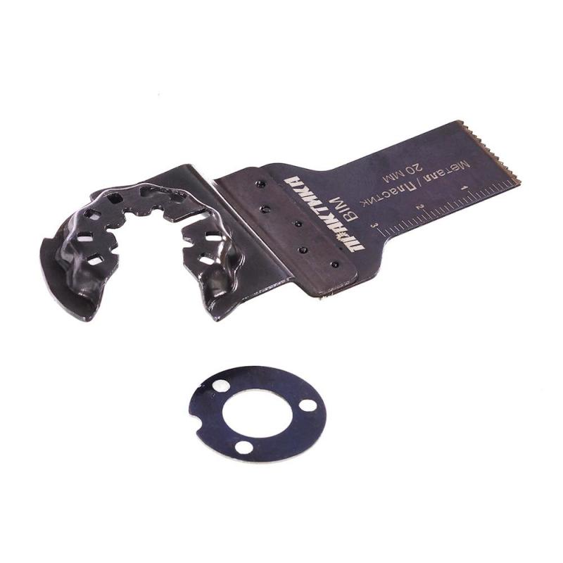 Насадка для МФИ ПРАКТИКА режущая пазовая прямая, BiM, 20 мм, 240-171