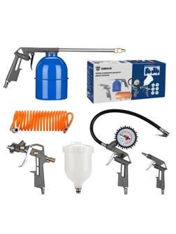 Набор пневмоинструмента DEKO DKSG05 5 предметов