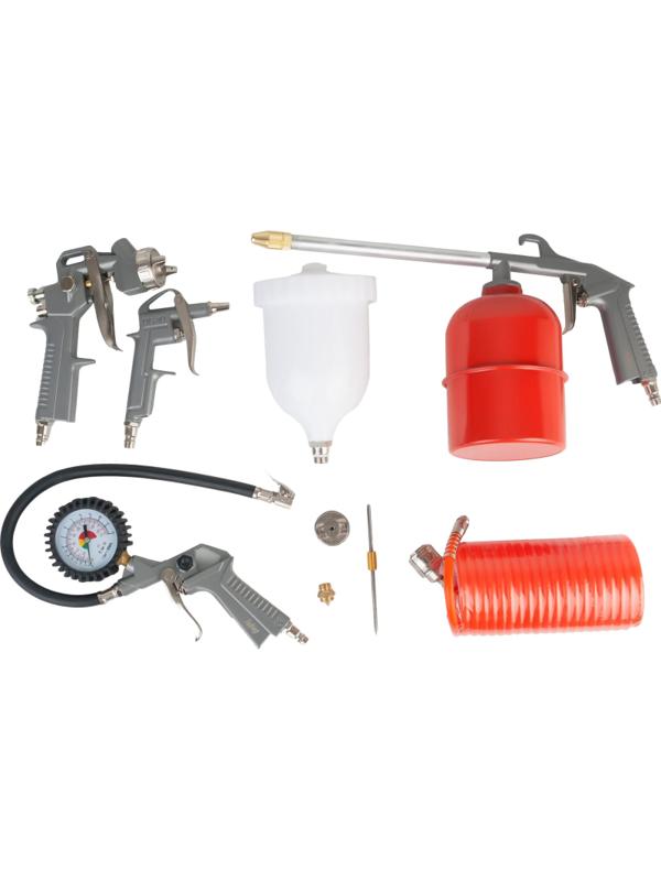 Набор пневмоинструмента FUBAG 5 предметов (к/р с верхним бачком) (120101)